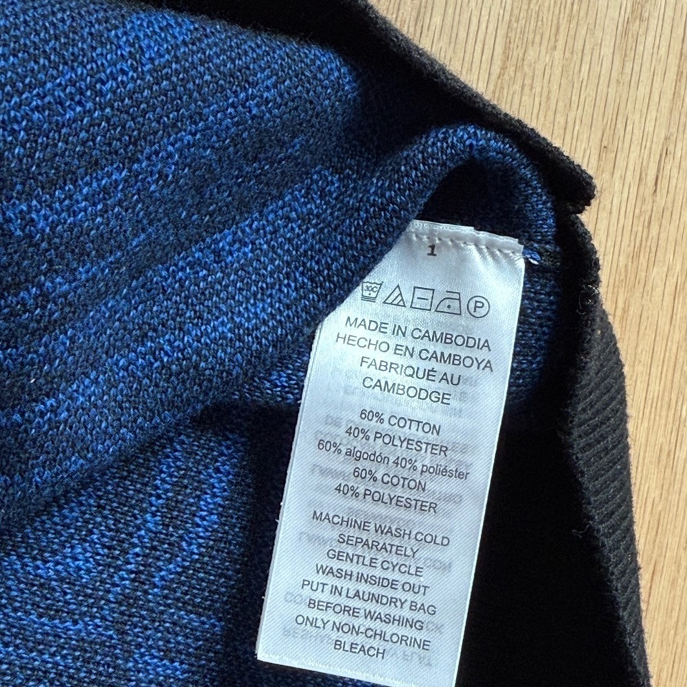 Michael Kors Short-Sleeve Knit Sweater — Size M - Picture 7 of 8